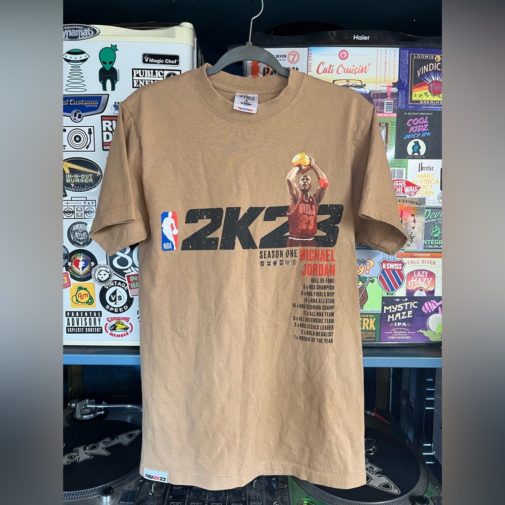 NBA 2K23 Michael Jordan Season One Promo Tee
